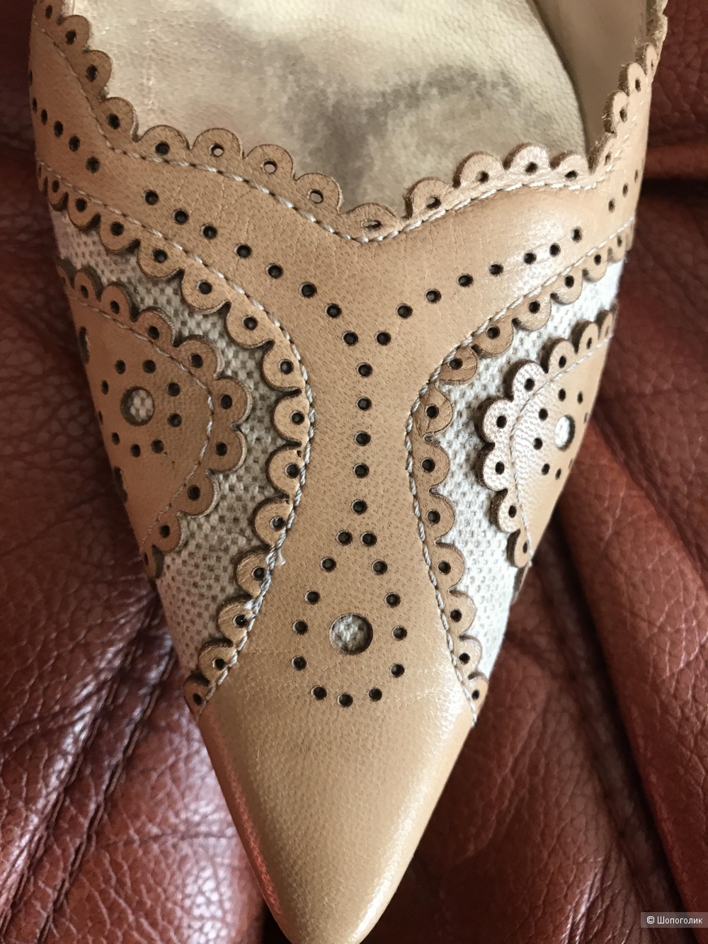 Итальянские кожаные туфли Dyva размер 38