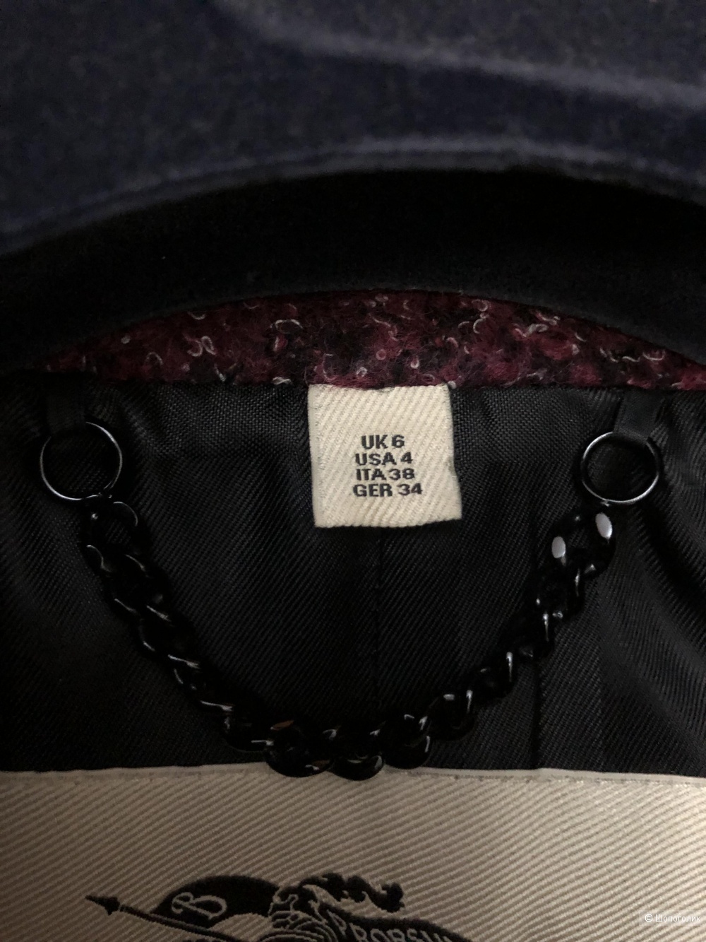Пальто Burberry 40/42 рос