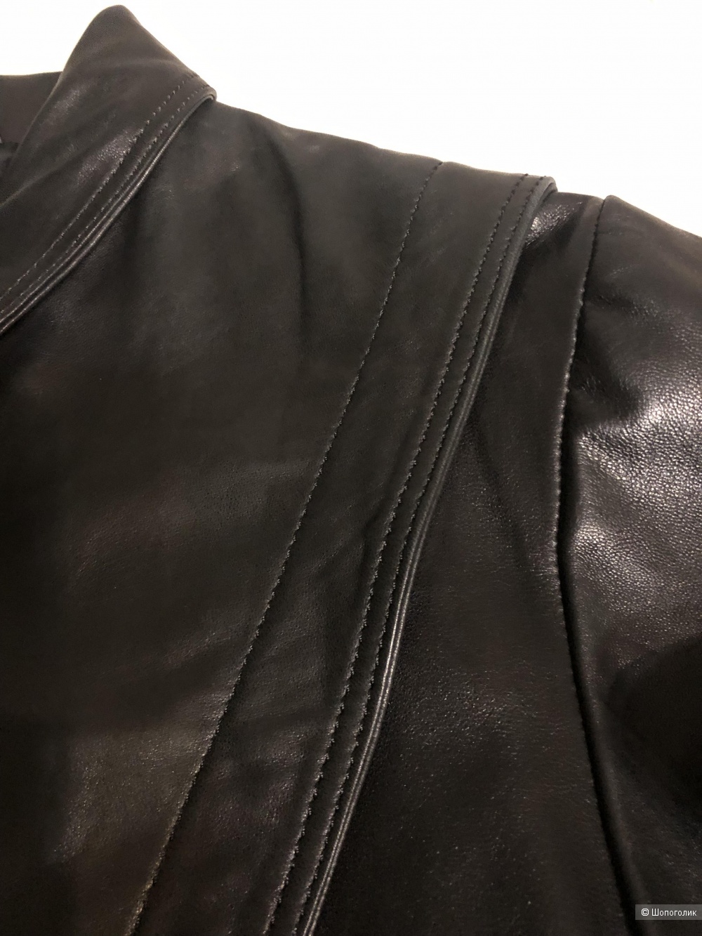 Кожаная куртка Zara , размер М