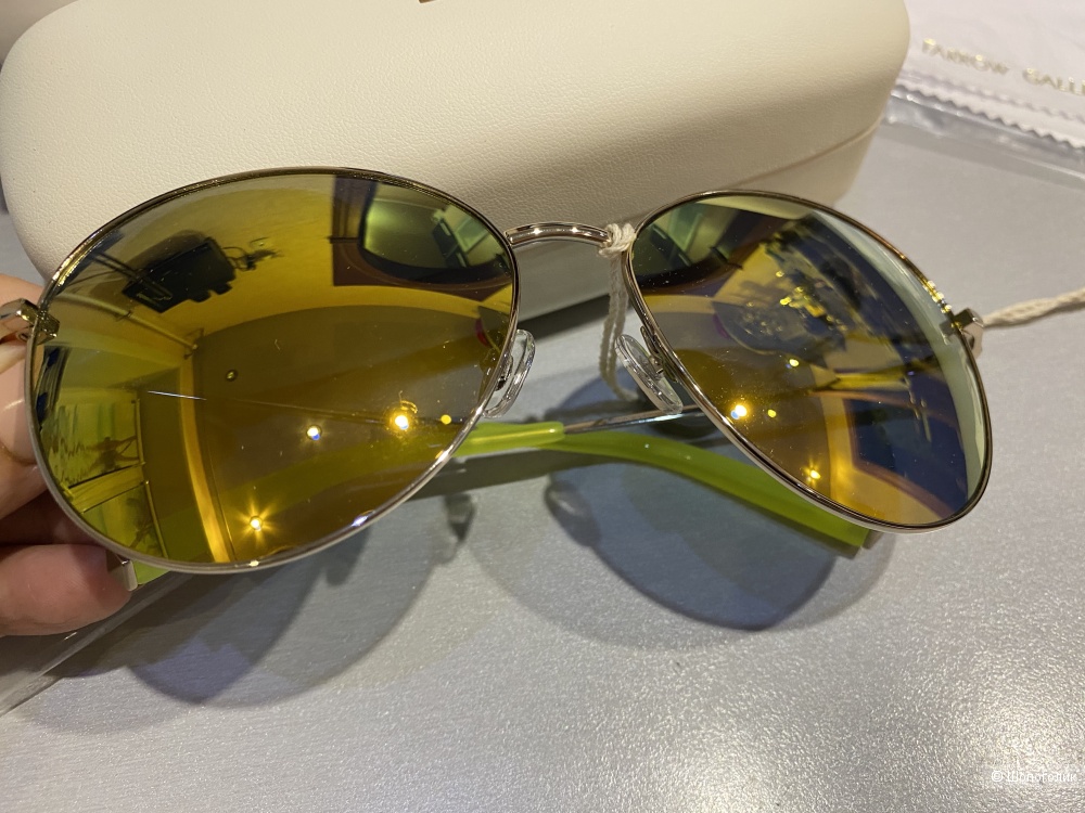 Солнцезащитные очки-авиаторы Linda Farrow&MATTHEW WILLIAMSON