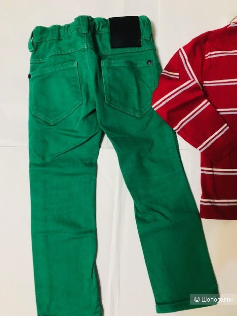 Комплект джинсы Imp&Elfs + поло Sfera Royal- на 5 лет- 110 см
