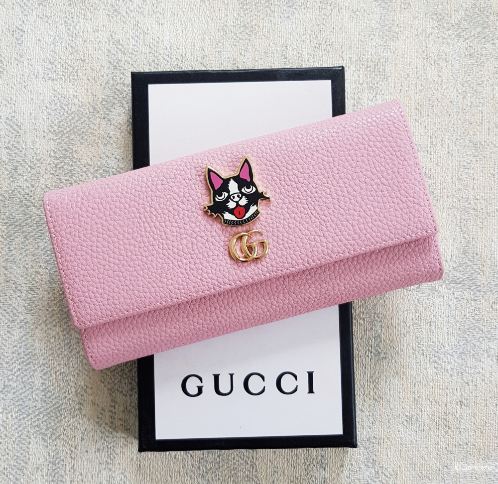 Кошелек Gucci розовый