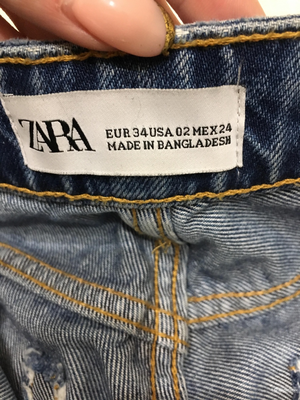 Джинсы Zara 34