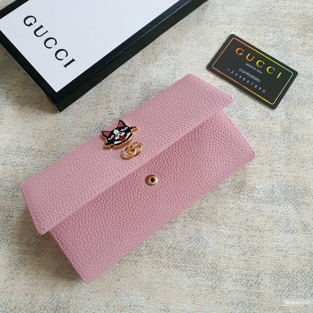 Кошелек Gucci розовый