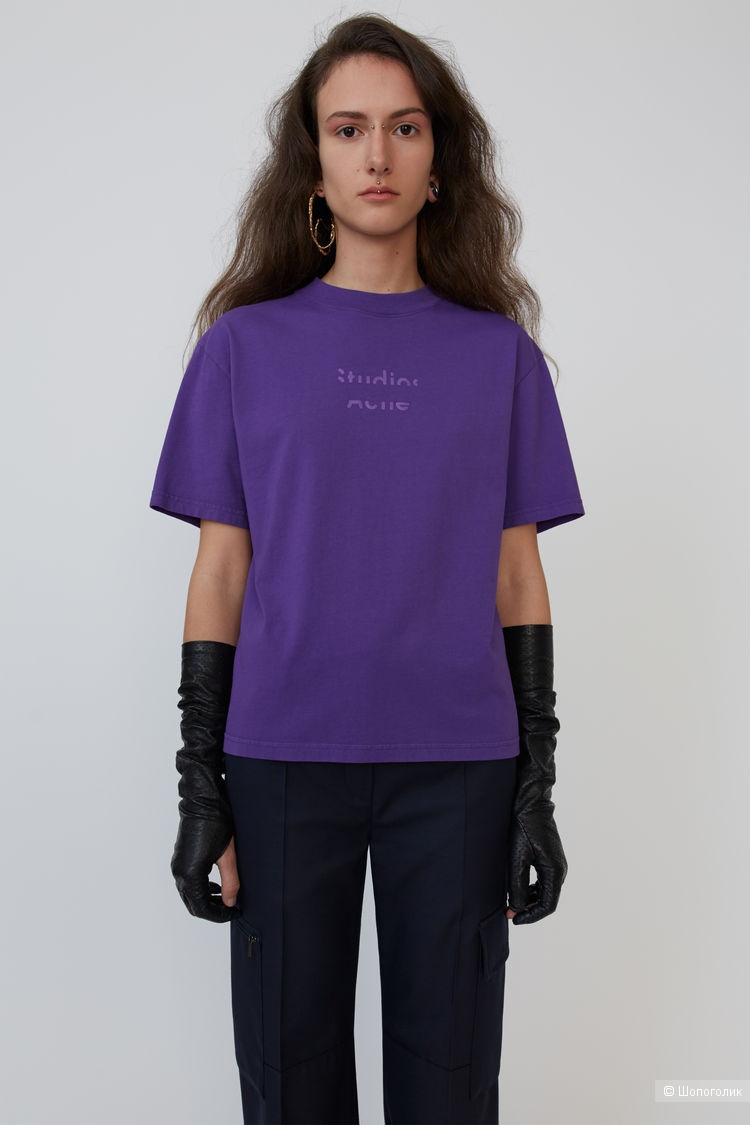 Футболка Acne Studios Violet purple, S-M-L