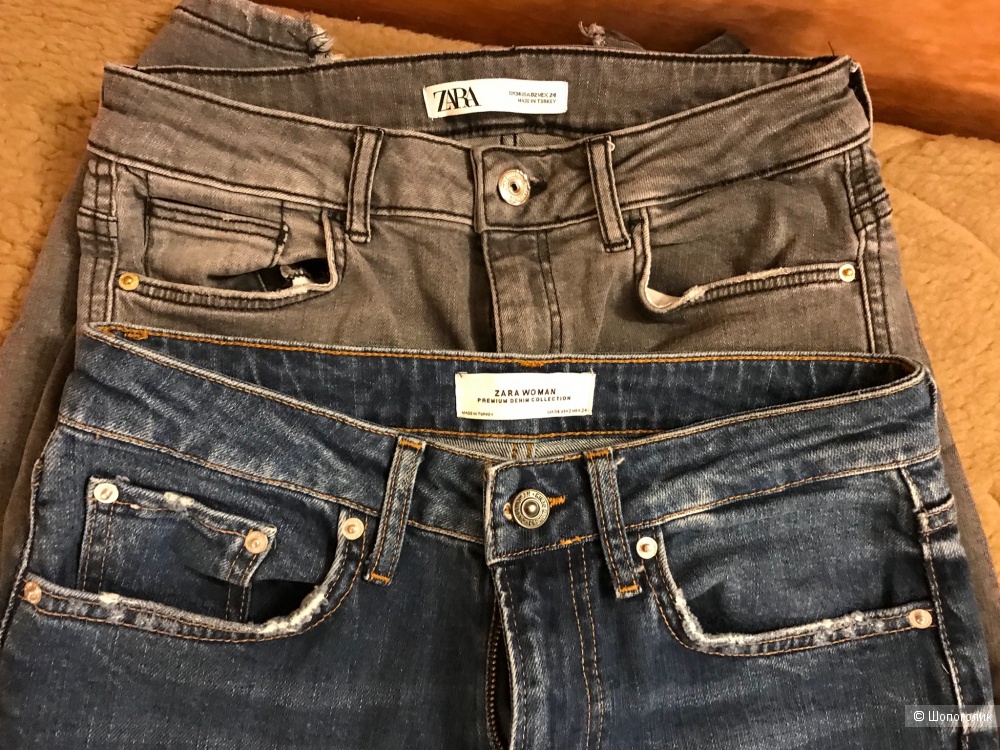 Сет из пары джинс Zara размер 24