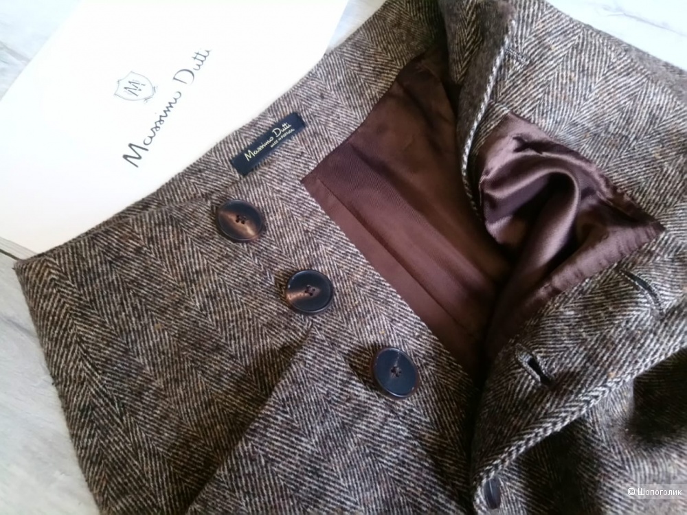 Юбка- карандаш с шерстью, MASSIMO DUTTI, eu 36