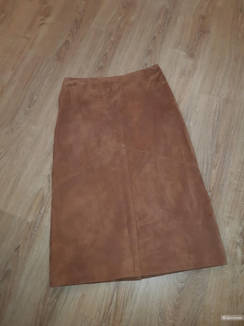 Замшевая юбка-карандаш hirsch, размер 48/50
