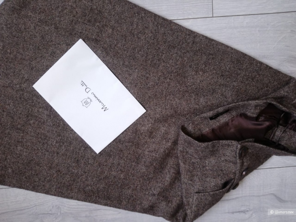 Юбка- карандаш с шерстью, MASSIMO DUTTI, eu 36