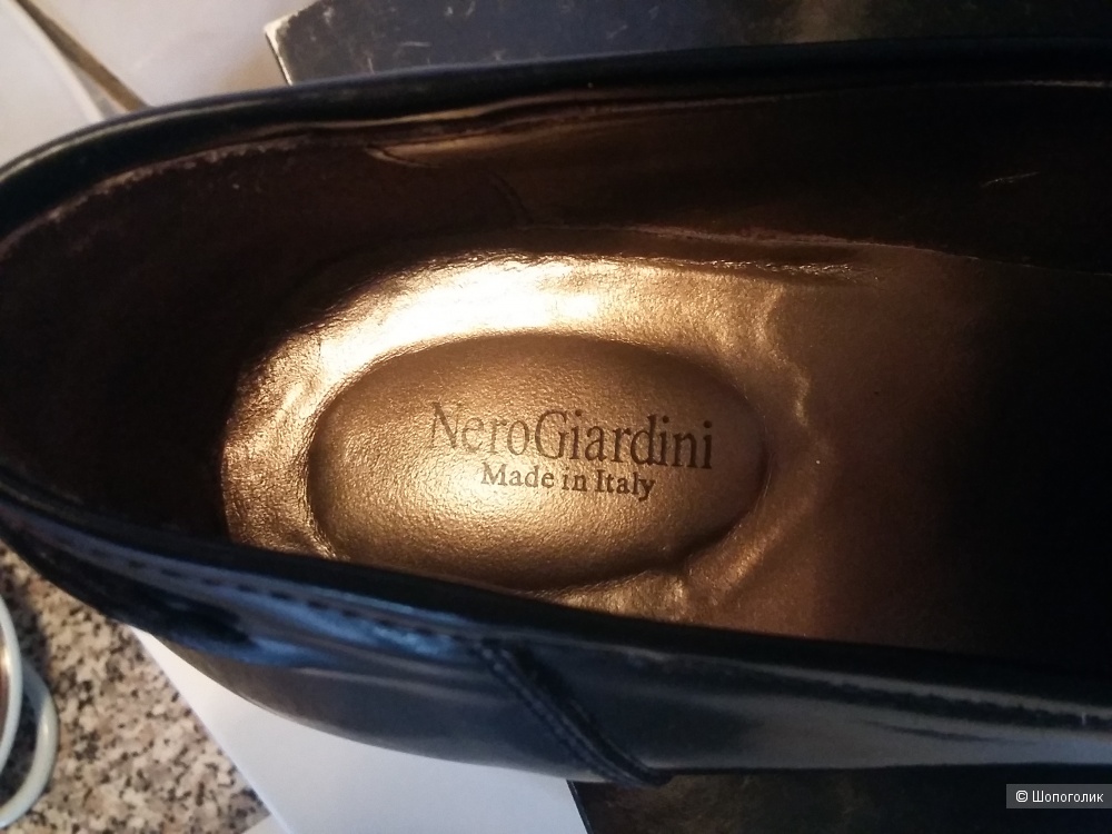 Кожаные туфли Nero Giardini,40 размер.