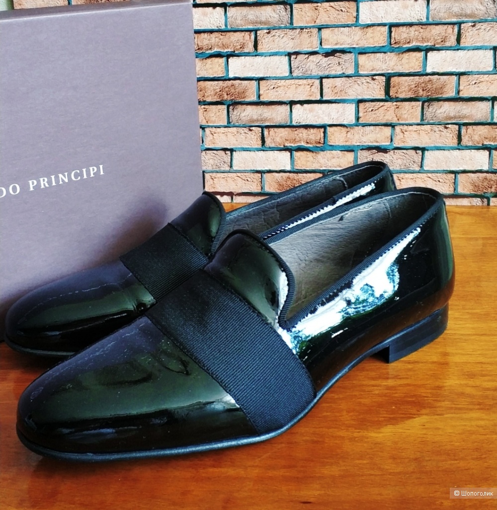 Туфли итальянские  Leonardo Principi, размер 38 (по факту на 37)