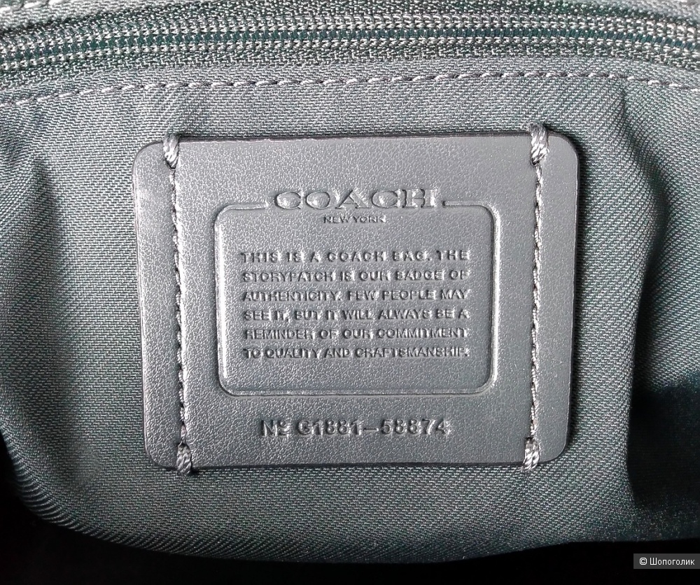 Сумка-тоут женская, - Coach PRAIRIE, medium.
