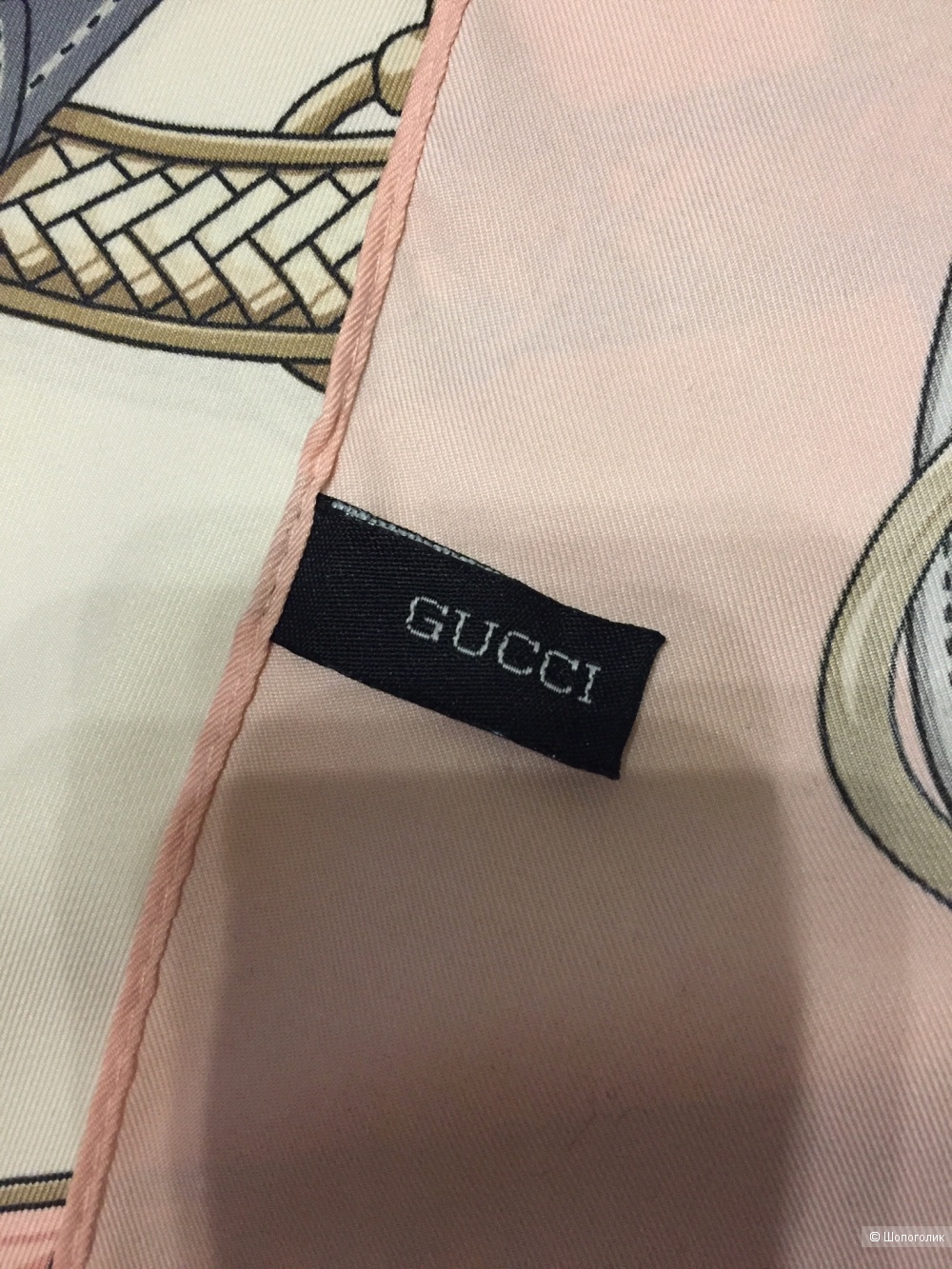 Сет из двух платков Gucci и Chanel 90 x 90 см