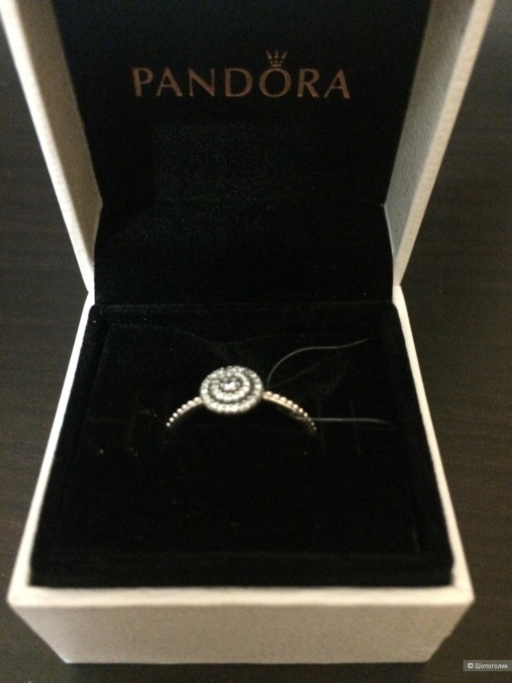Кольцо Pandora, размер 17