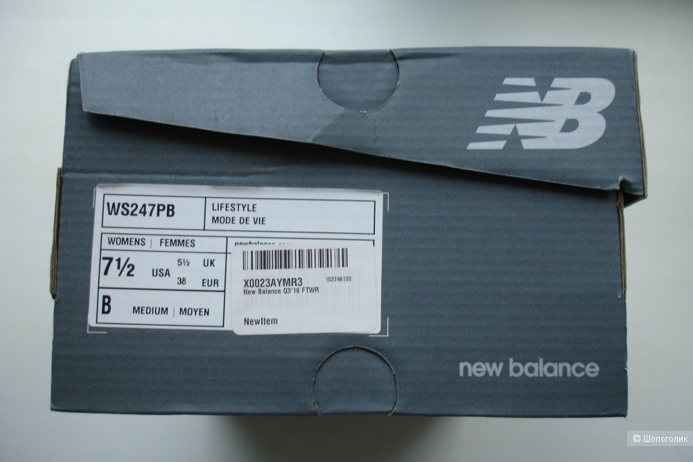 Кроссовки New Balance 247, размер US7.5/UK5.5/EU38