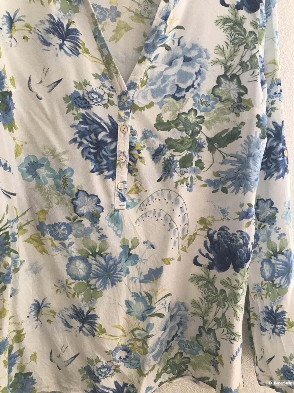 Блузка-рубашка Zolla 44 размер