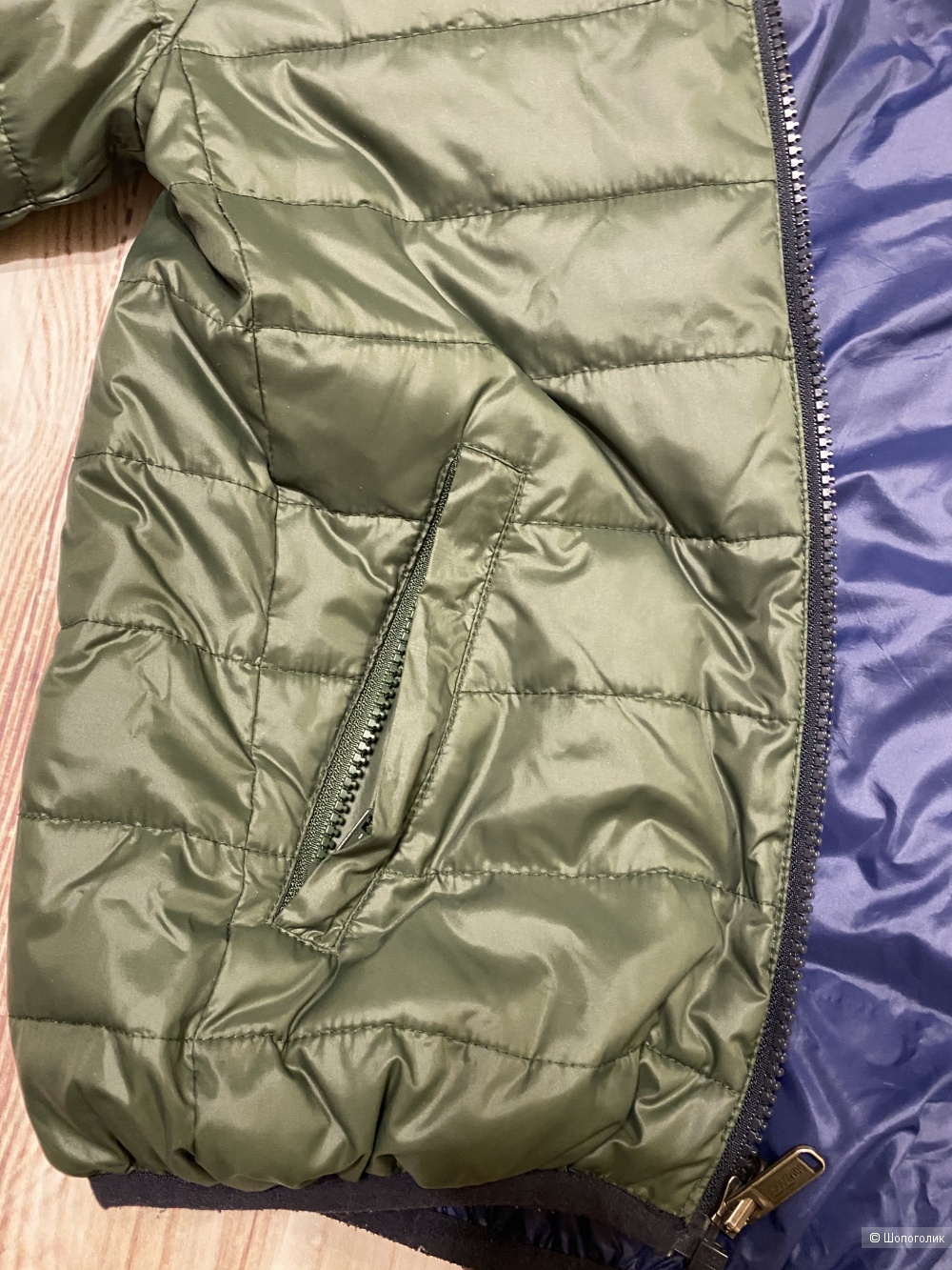 Двусторонняя куртка на мальчика BOMBOOGIE, размер 8