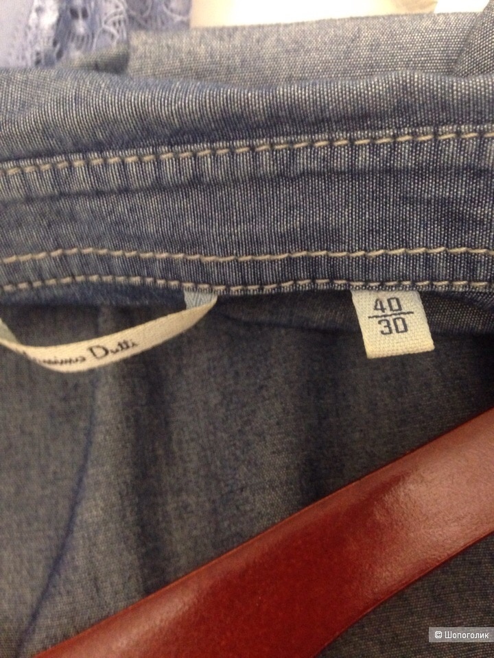 Джинсовая рубашка "Massimo Dutti "Размер 44-46.