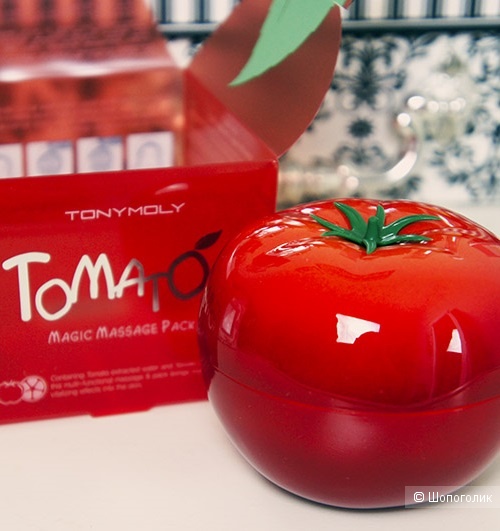 Осветляющая и выводящая токсины маска TONY MOLY Tomatox Magic White Massage Pack 80 грамм