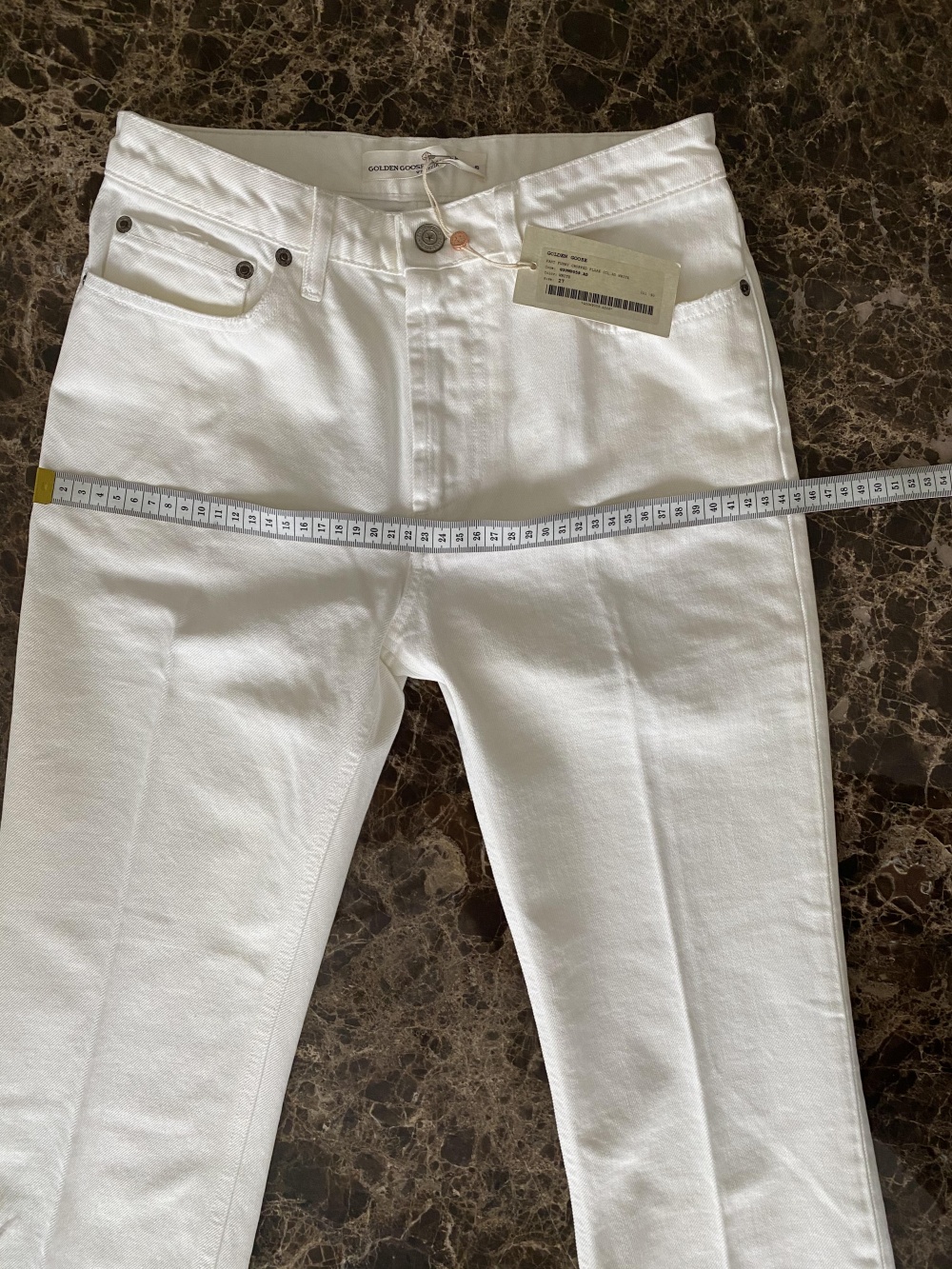 Белые джинсы Golden Goose Deluxe Brand 27 размер (маломерят)