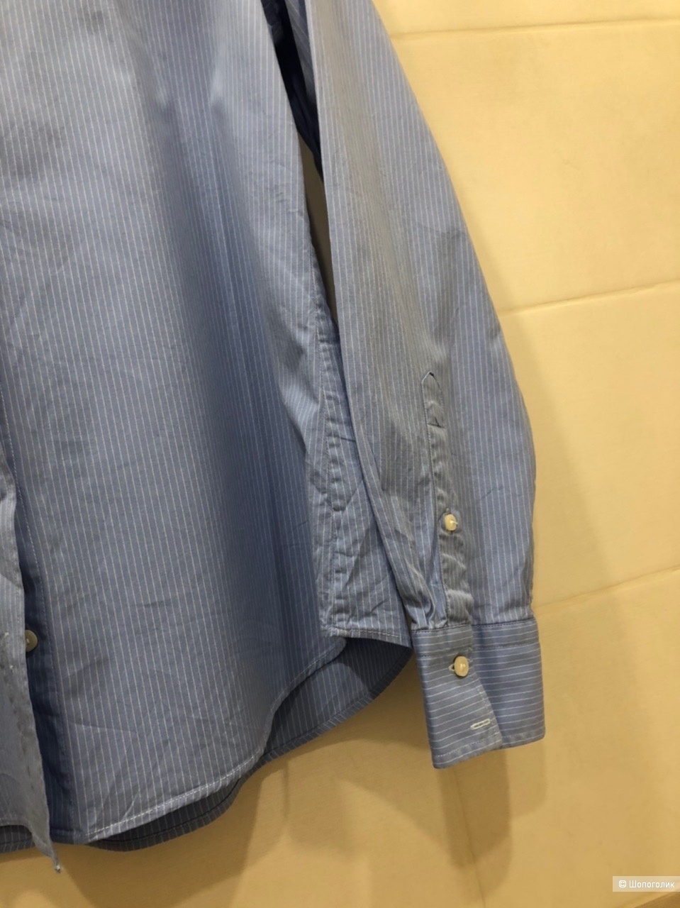 Рубашка GANT Stretch Banker Stripe Broadcloth Shirt Размер 44-46.