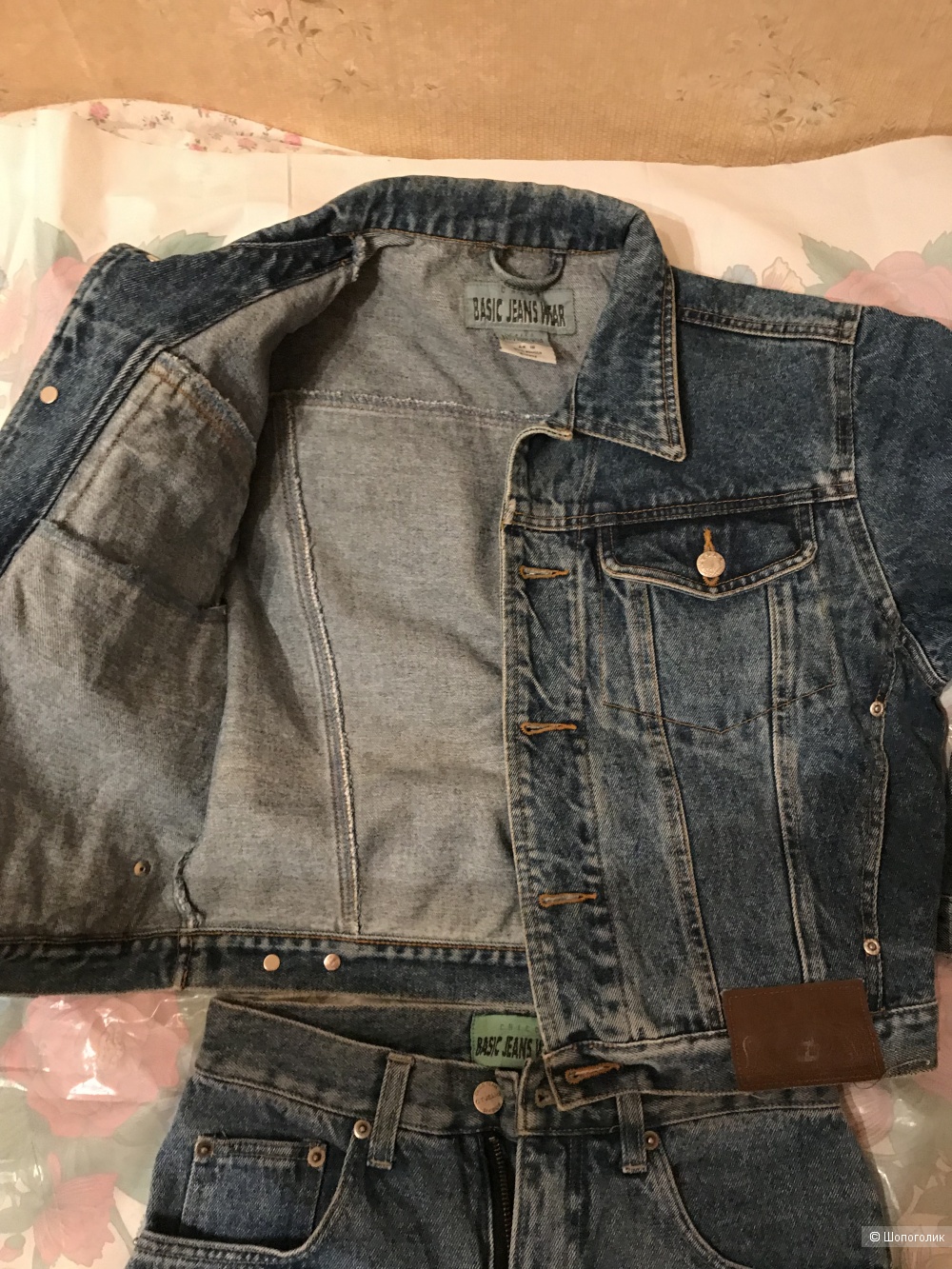 Комплект джинсовая куртка и шорты Chico jeans,42 рус