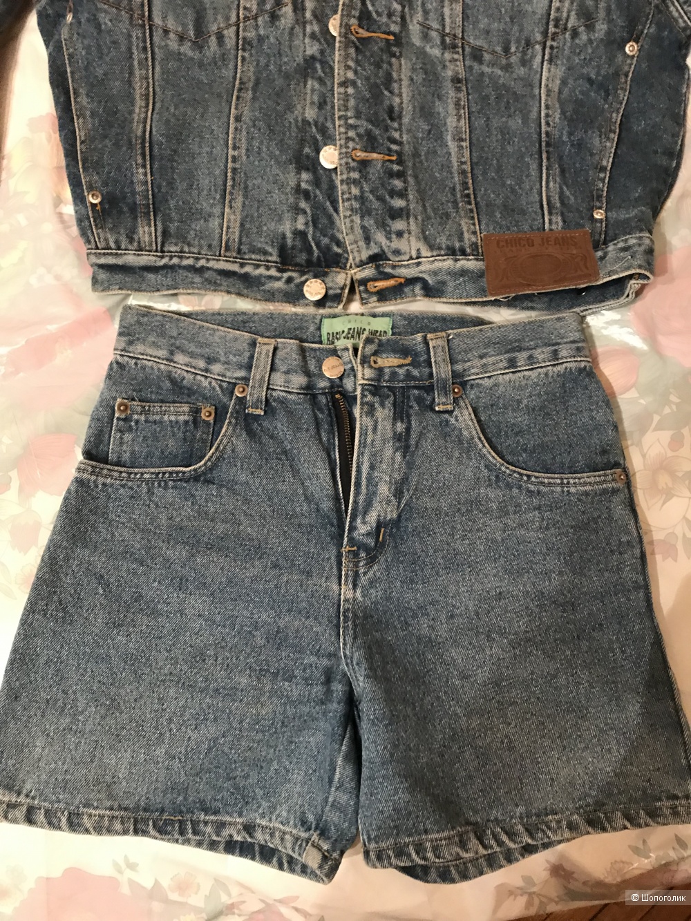 Комплект джинсовая куртка и шорты Chico jeans,42 рус
