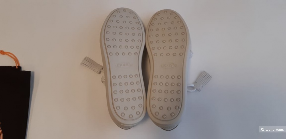 Женские кеды Tod's, размер 40. Белые.