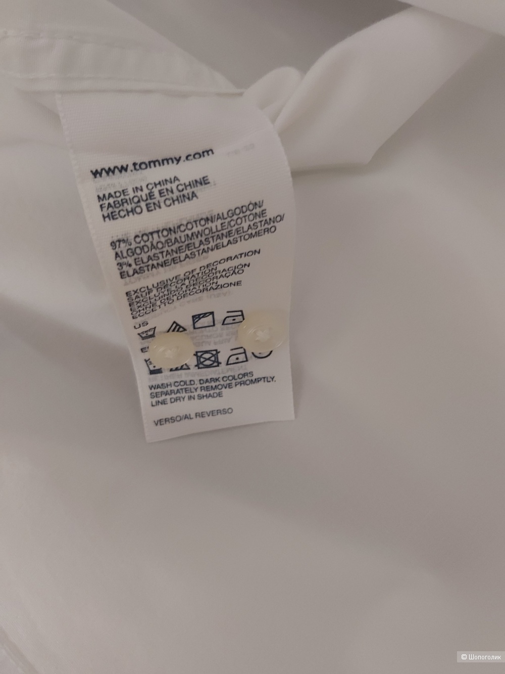 Рубашка TOMMY HILFIGER, размер М