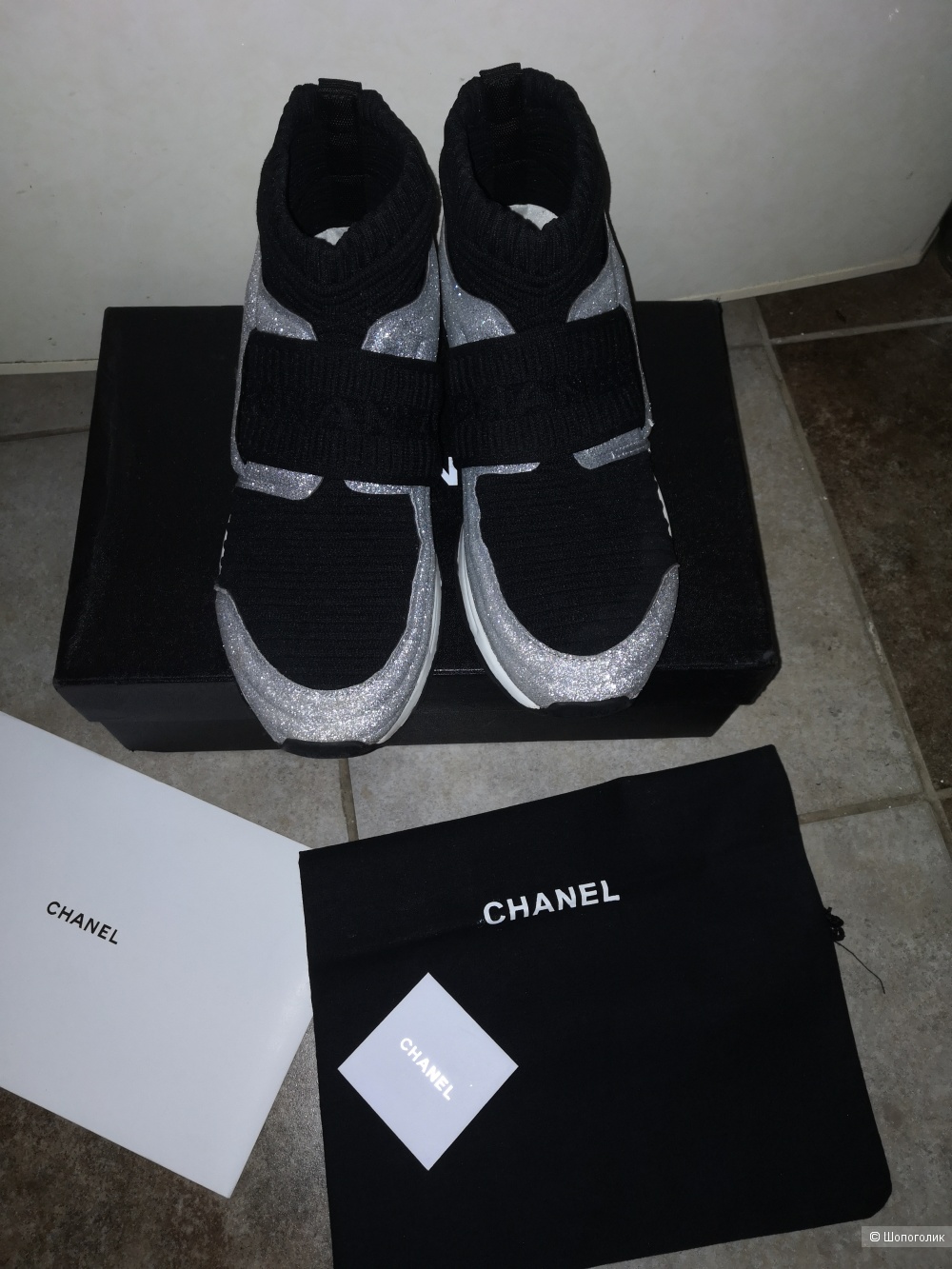 Кроссовки Chanel, размер 38-38,5