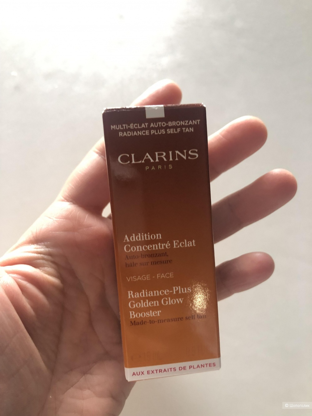 Clarins Концентрат для загара лица