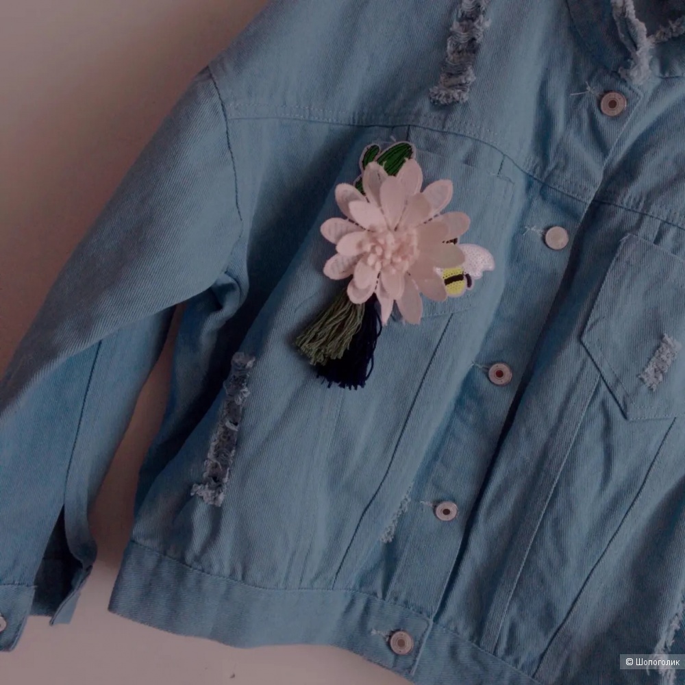 Куртка джинсовая FLOWER, 42-46