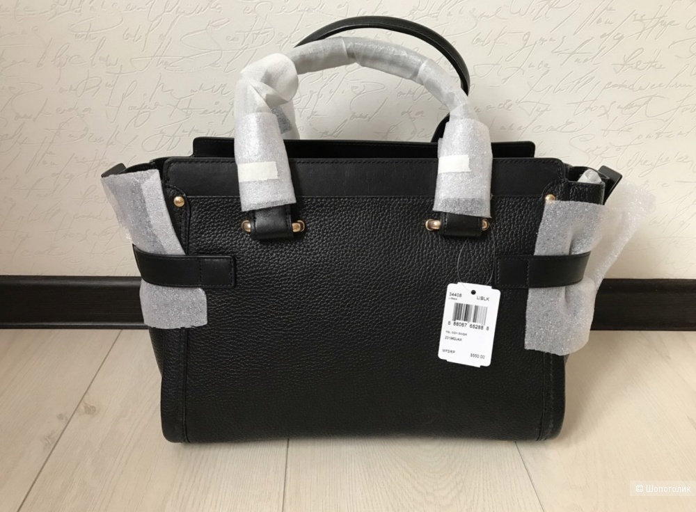 Сумка Coach Pebbled Swagger Carryall