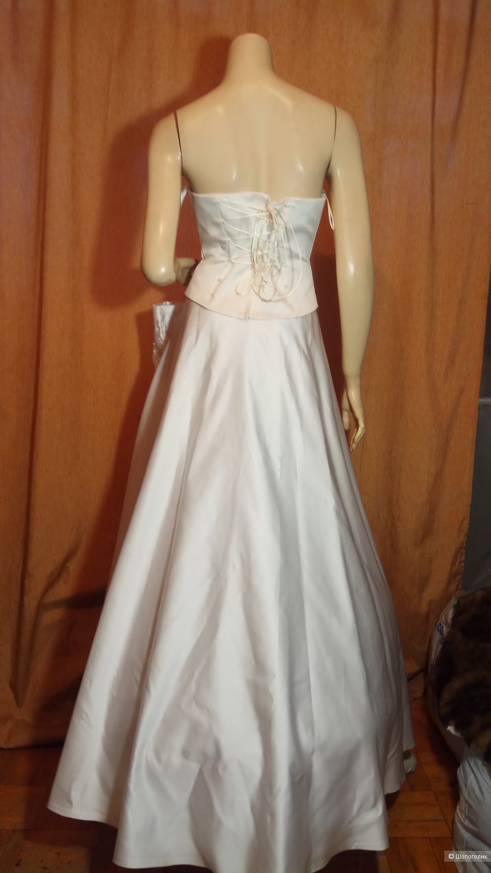 Свадебное платье полный комплект S/M размер