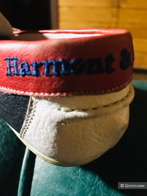 Кожаные мокасины Harmont&Blaine- размер 37(36)