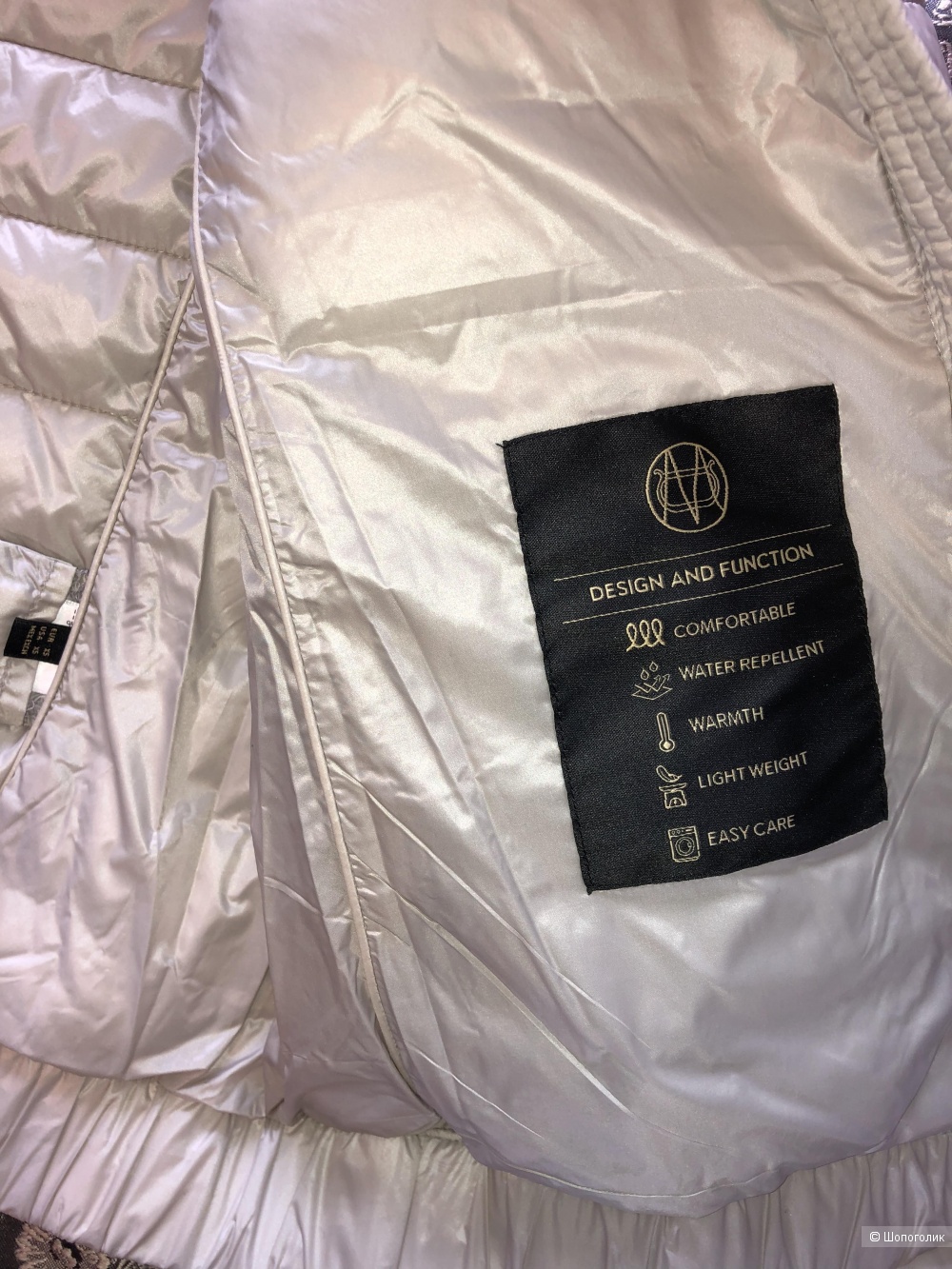 Стёганая куртка Massimo Dutti размер:xs
