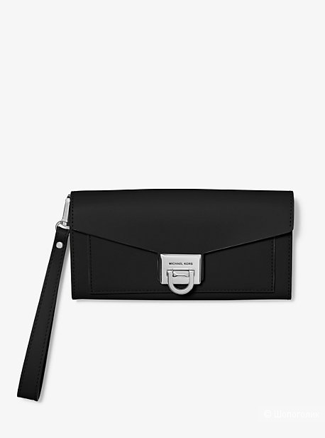 Клатч MICHAEL MICHAEL KORS. Manhattan Large Viola Leather