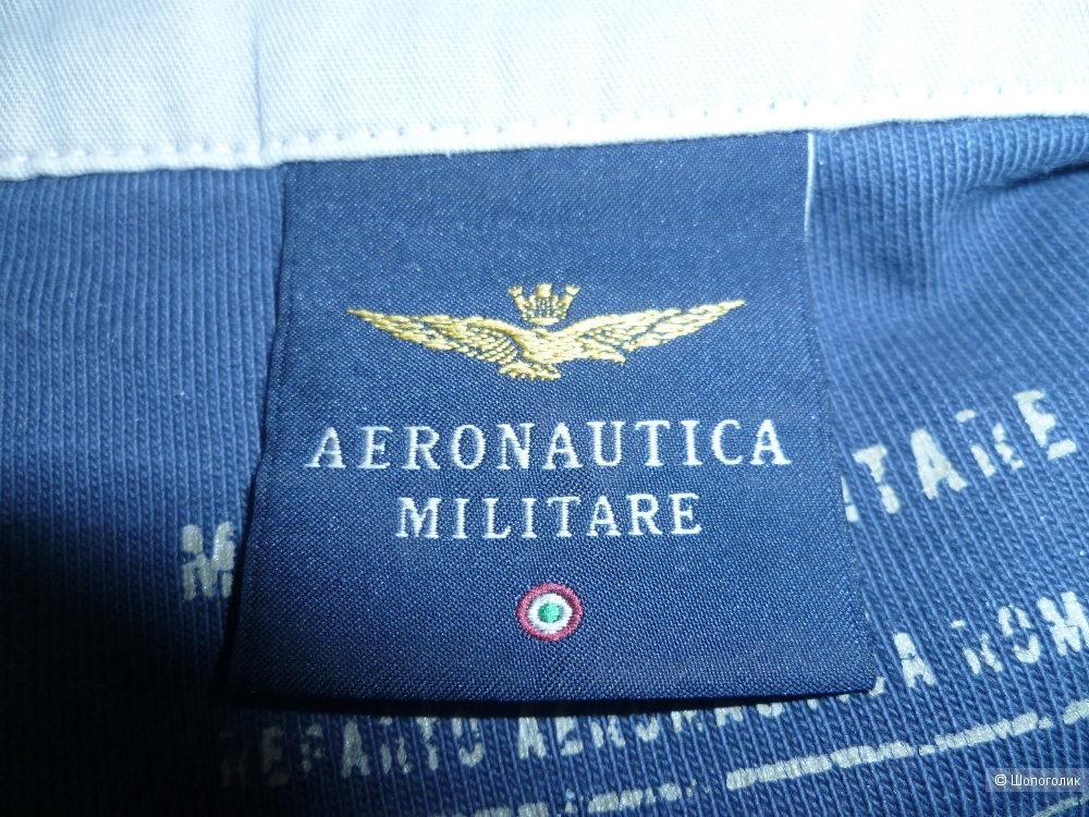 Рубаха -поло мужская Aeronautica Militare.Размер XXL(54)