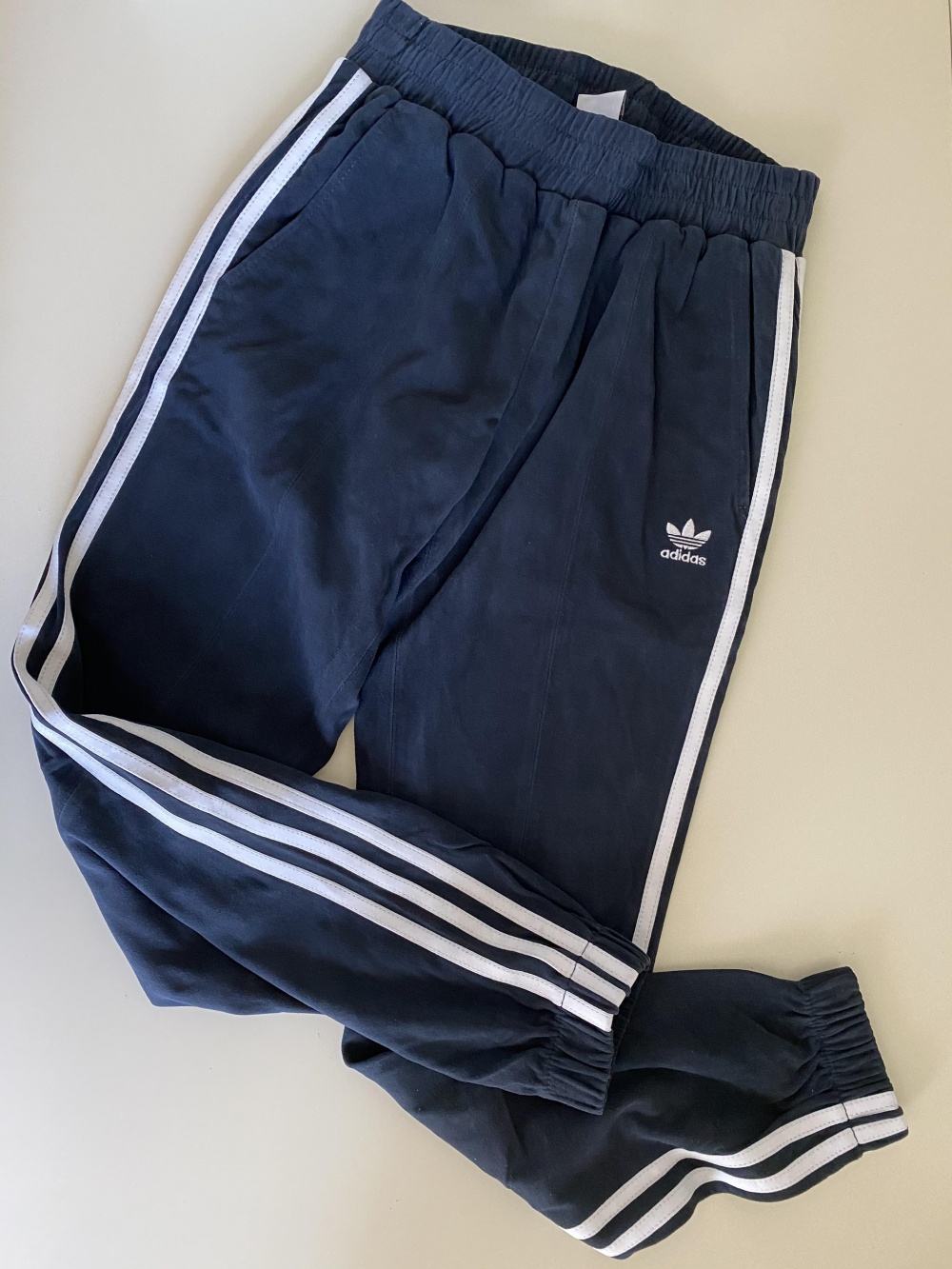 Замшевые брюки Adidas Original 8UK