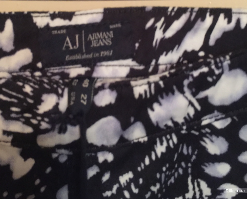 Armani Jeans брюки джинсы размер 27, итальянский 40