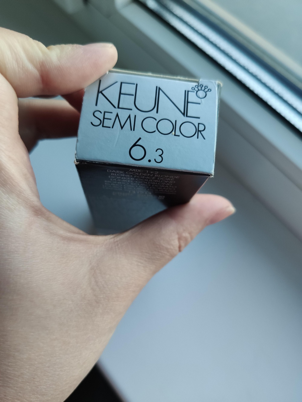 Краска для волос KEUNE Semi Color оттенок 6.3 темный блондин золотистый