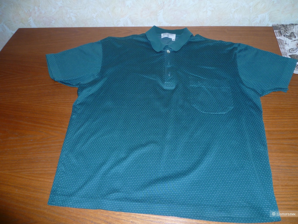 Рубаха-поло мужская Valentino,размер- М (реально-46-48)