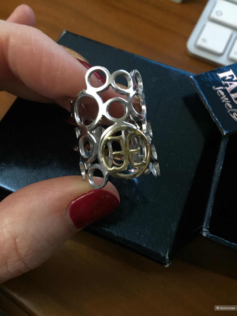 Серебряное кольцо Fabi OS