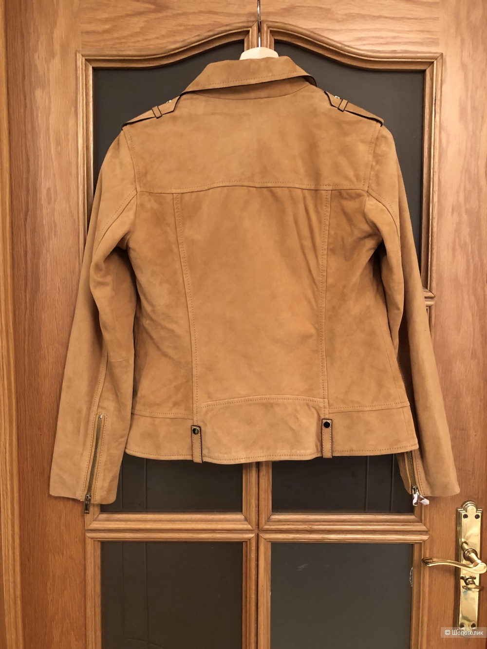 Замшевая куртка Massimo Dutti размер М