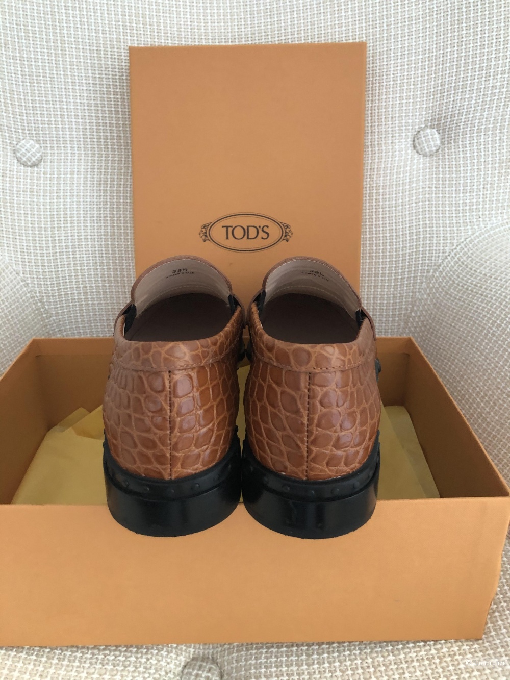 Лоферы Tod’s. Размер 38,5.