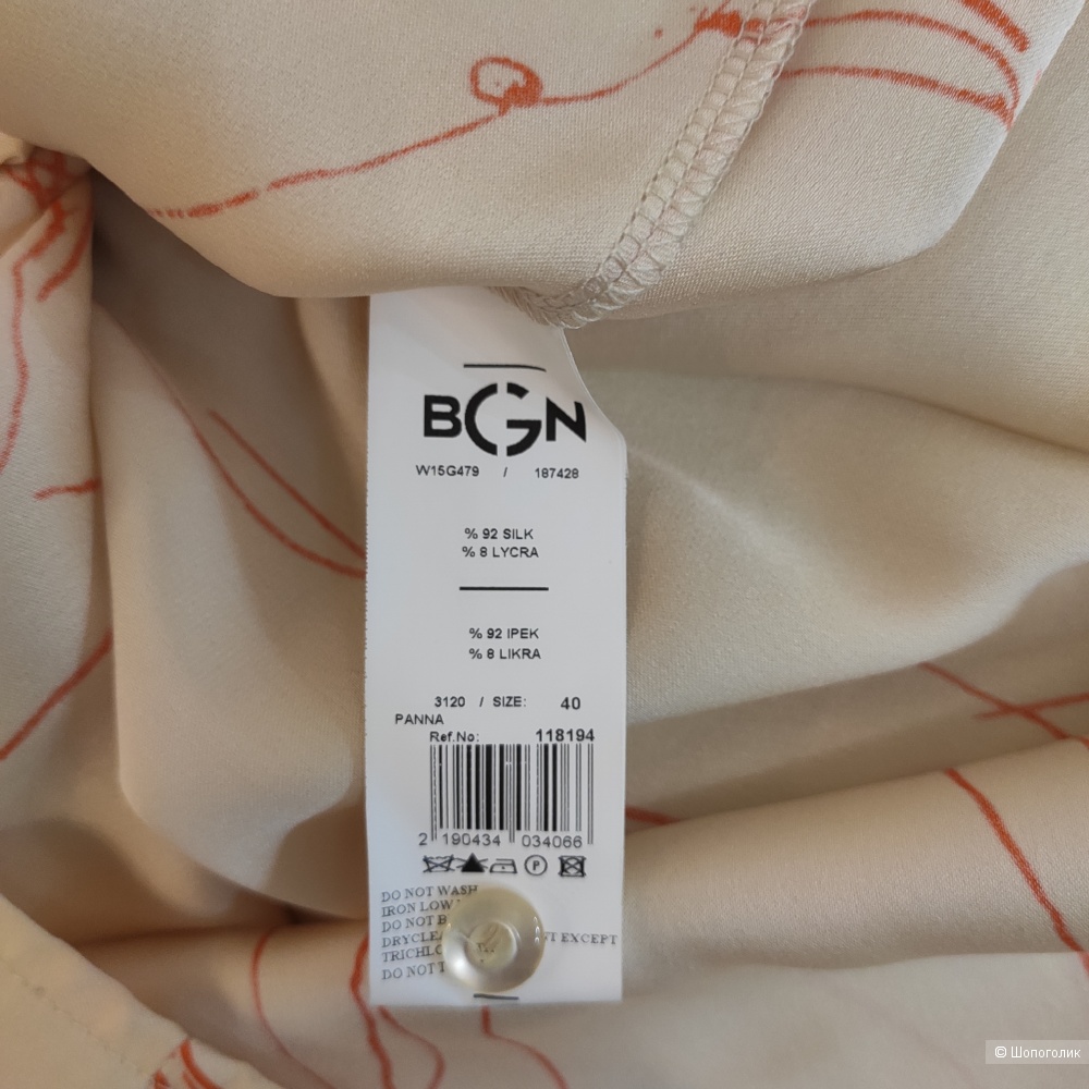 Блузка BGN шелк,  EUR40/ US6 /UK12
