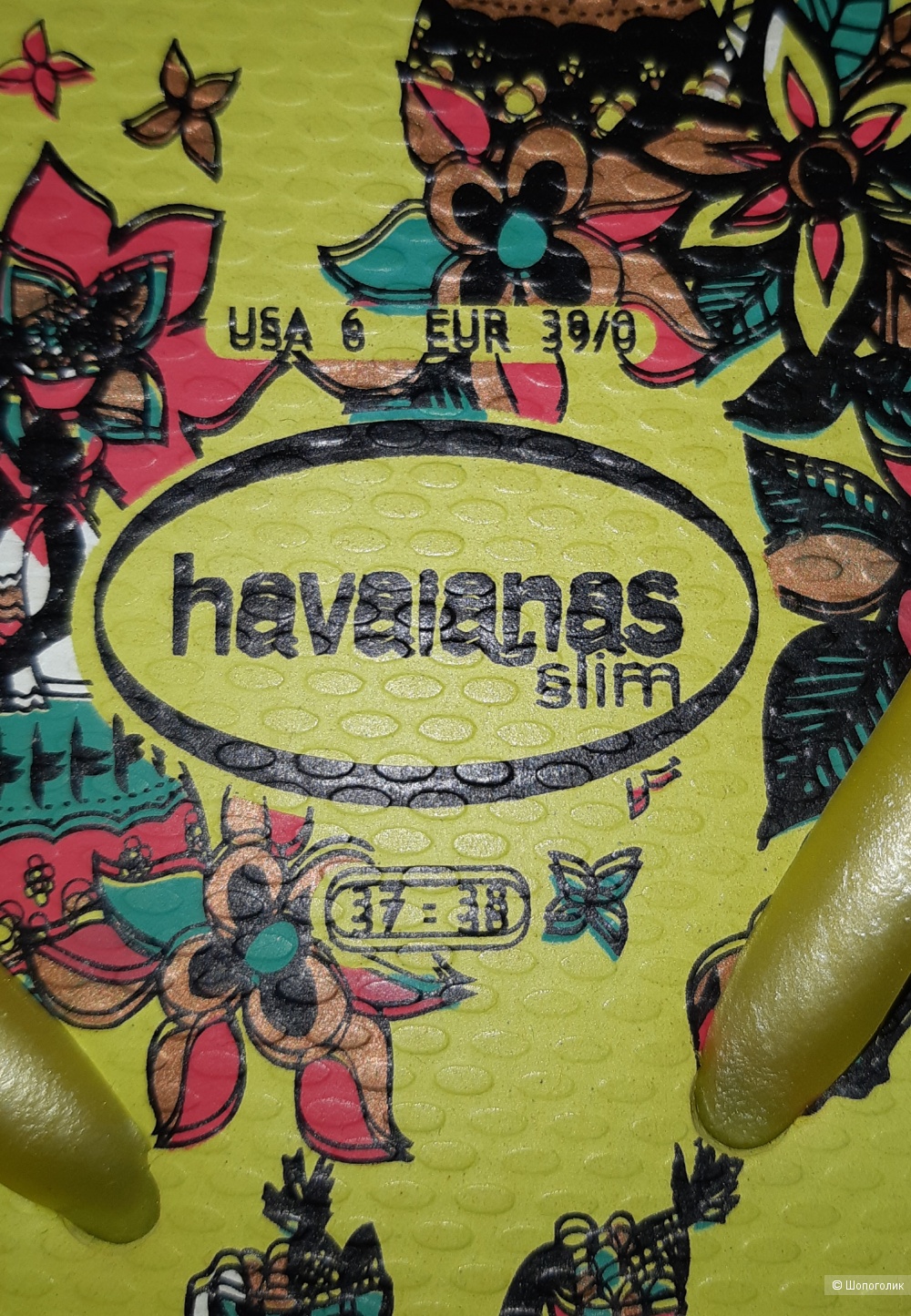 Шлепанцы havaianas, размер 37/38