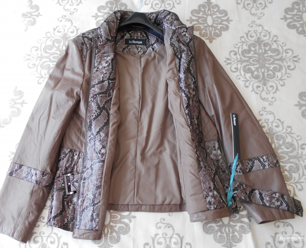 Куртка кожаная Le Monique 50 - 52 размер