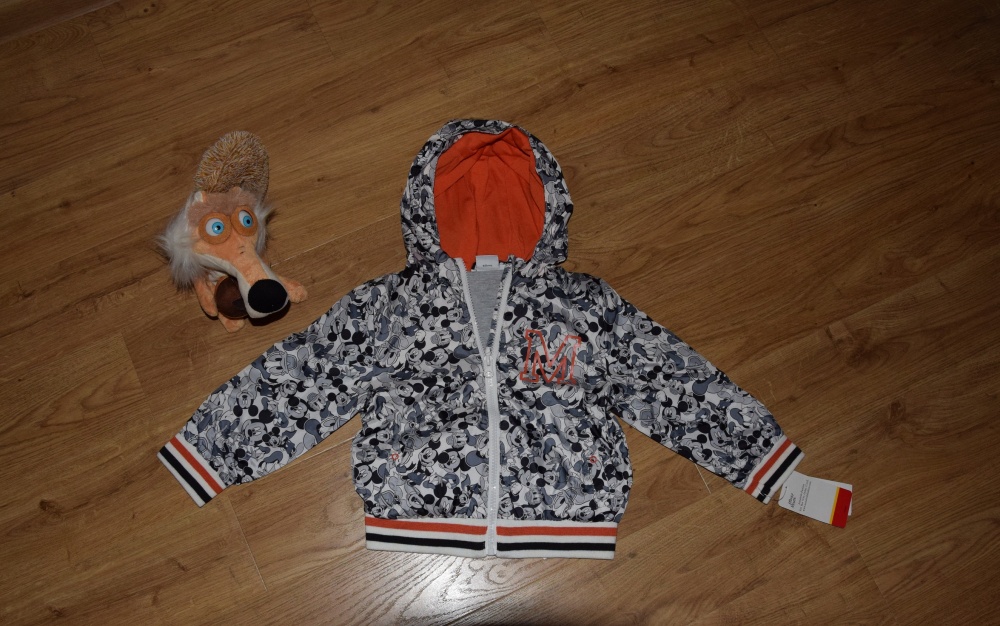 Куртка ветровка Mickey Mouse Disney Kiabi 3A р.90-97