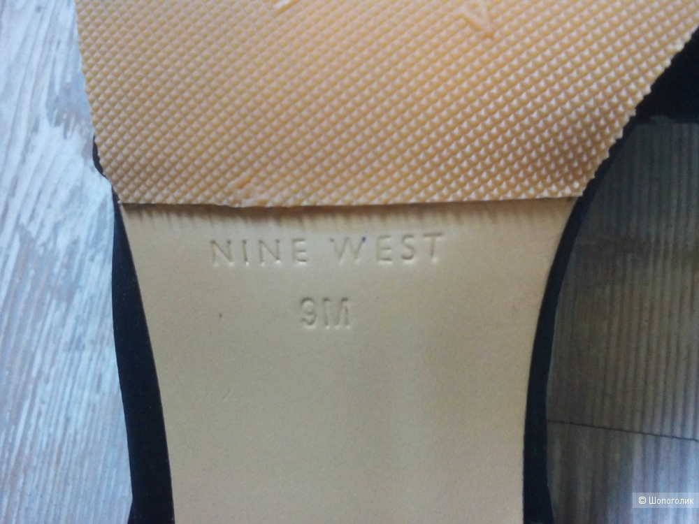 Сатиновые туфли Nine West, р-р 9US.